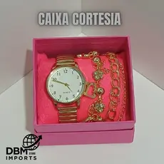 Relógio Feminino com Pulseira Elástica – Elegância e Conforto ENVIO IMEDIATO