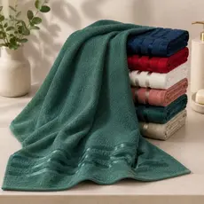 Toalha Ônix de Banho Premium Super Macia 62x132cm 100% Algodão Alta Absorção Maciez Extra Luxo