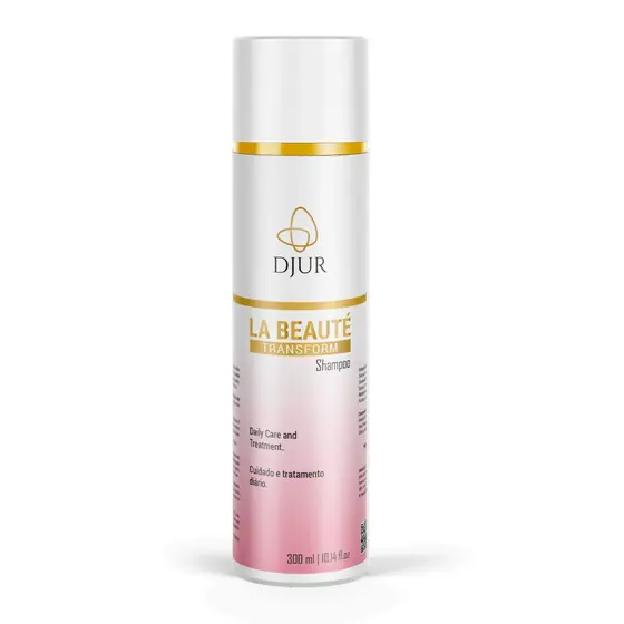Shampoo La Beauté Transform 300ml com Aloe Vera, Ceramida e D-Pantenol – Hidratação e Força Diária