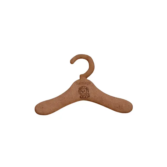 Kit Cabide Infantil Personalizado MDF com Nome e Desenho | Cabide para Bebê e Criança
