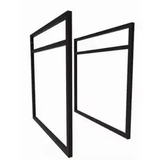 2 Suporte Prateleira Industrial Forno Microondas 45cm Prof