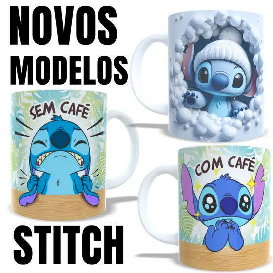 Caneca Personalizada do Stitch