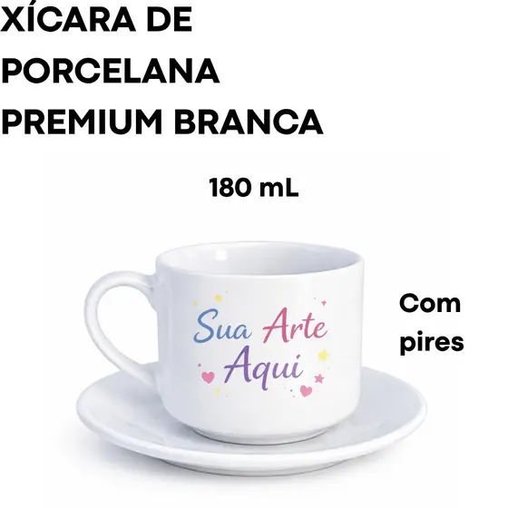 Xícara Personalizada Com Nome Para Padrinhos de Casamento, Aniversário, Dindos , Mães e etc 180ml