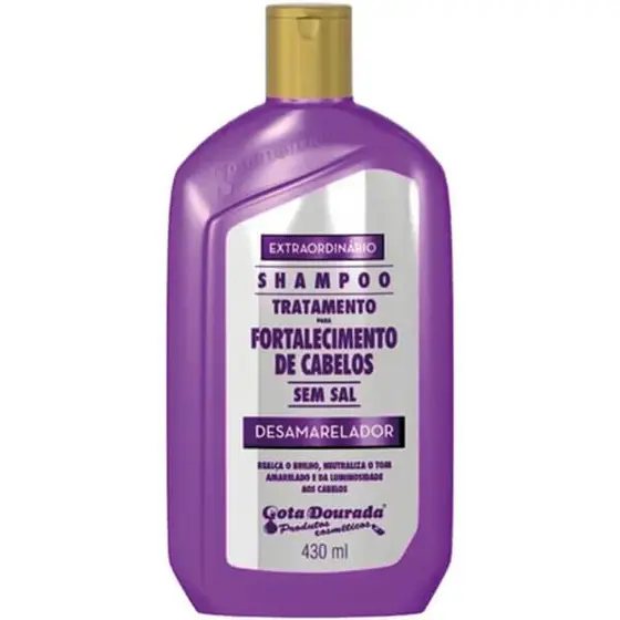 Gota Dourada Shampoo Desamarelador 430ml