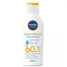 Protetor Solar Nivea Infantil Sun Kids Sensitive Fps60 100ml
