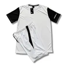 Conjunto Dry-Fit Camiseta + Short Moda Masculina Treino Fitness