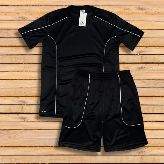 Conjunto Masculino Dry-Fit Camiseta e Bermuda
