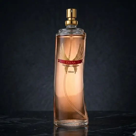 Perfume Feminino Deusa 100ml – Oriental Floral Doce – Deo Colônia CBB – Ousada e Sensual