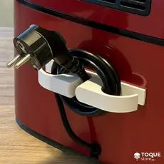 Organizador de Cabos Autoadesivo Universal – Suporte para Fios de Eletrodomésticos