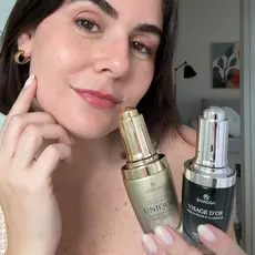 Kit SaviorA Visage D’Or 30ml + Unique Sérum Facial Clareador Preenchedor Regeneração Hidratação Pele Glow 30ml