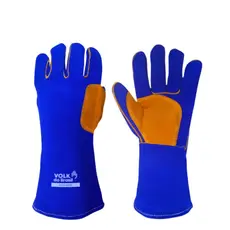 Luva De Solda Weld Smart Volk ca 42.917 Proteção Máxima Profissional