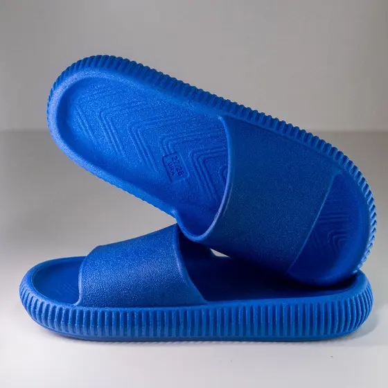 Chinelo Nuvem Macio Slide Leve Confortável Feminino Masculino Adulto e Infantil Azul