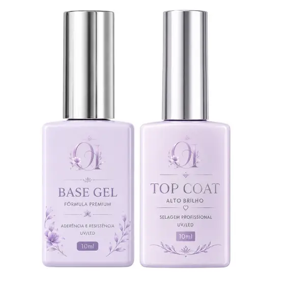 KIT TOP COAT + BASE GEL