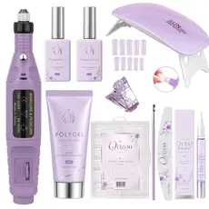 KIT POLYGEL + LIXADEIRA CANETA + CABINE SUN MINI + MOLD F1