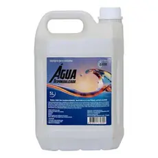Agua Desmineralizada 5 Litros Para Radiadores E Bateria Cor Branco