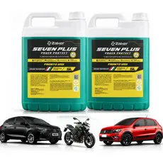 2x Aditivos Radiador Gm Audi Fiat Honda Pronto Uso 10l Galão Verde