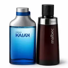 Kit Mbec + Kayak Linha Alta Fixação Amadeirado Frescor Floral Noite e Dia