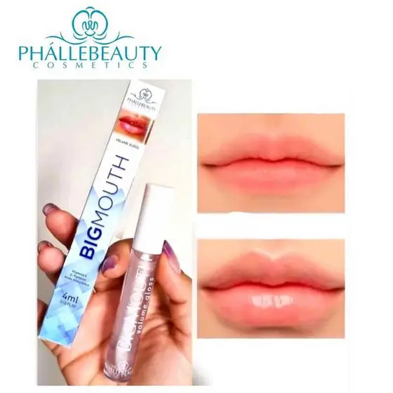Brilho Labial PhálleBeauty Big Mouth - Gloss com Sensação de Volume PH007