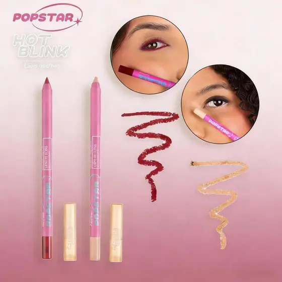Hot Blink Lápis para Olhos Ruby Rose - PopStar HB 2402
