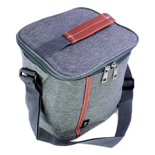 Marmita Térmica Cinza Jeans Com Alça Resistente 7l Cinza Jeans Cinza