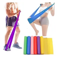 Faixa de Alongamento e fitness para ioga/ Resistência de Borracha para Treino
