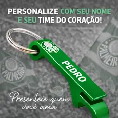 CHAVEIRO PALMEIRAS PERSONALIZE COM SEU NOME E TIMES