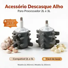 Acessórios para descascador de alho Silicone de absorção Anti-odor 2L/3L