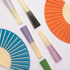 50 Leques de Bambu Lembrancinha Elegante para Enfeite