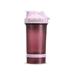 Coqueteleira Personalizada Shakeira 500ml Com Compartimentos