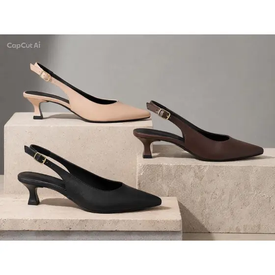 Scarpin com Salto Ampulheta 3CM♥️