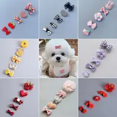Presilhas para pets macias não machucam 5 peças para cachorros pequenos Maltês Yorkshire gatos