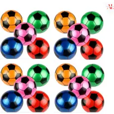 PACOTE PROMOCAO COM 10/20/30/40 Unidade Bola De Vinil Modelo Futebol 22cm Cores SORTIDO