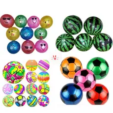 KIT 6/10/15/20/25 UNIDADES Bola De Praia Vinil Inflavel Infantil Colorida Plastico Personalizada PROMOÇÃO