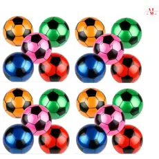 PACOTE PROMOCAO COM 20/30/40/50/60/70/80 Unidade Bola De Vinil Modelo Futebol 22cm Cores SORTIDO