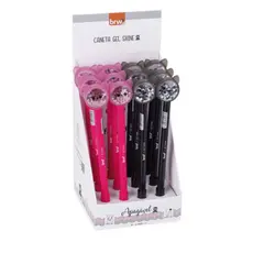 Caneta Gel Apagável Fofa 0.7mm Shine CA0222 - BRW