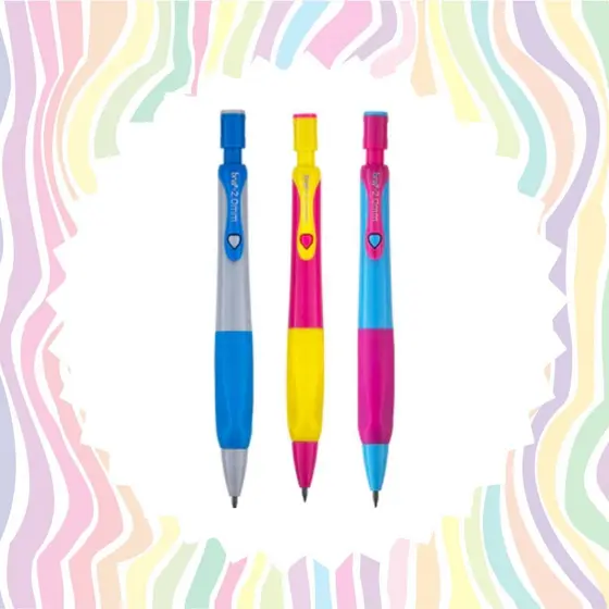Lapiseira 2.0 mm com Apontador BRW - Pop Line (Un)