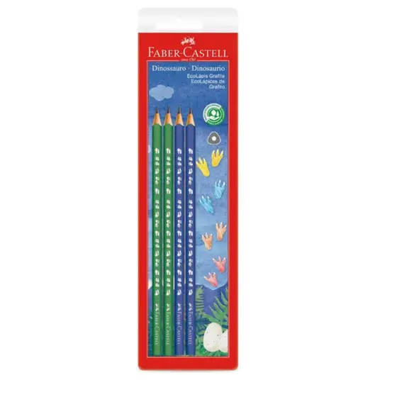 EcoLápis Grafite Dinossauro - Faber-Castell