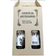 Caixa Papelão Para 2 Cervejas Artesanais
