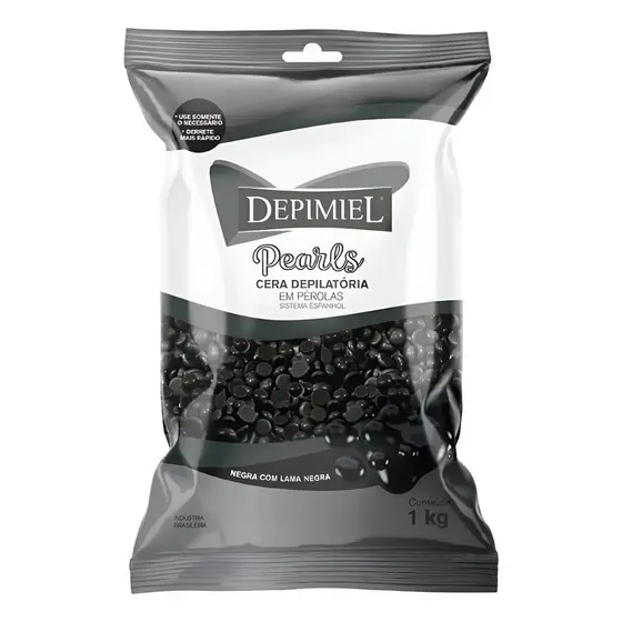 Cera Depilatória Depimiel Lama Negra Espanhol 1kg