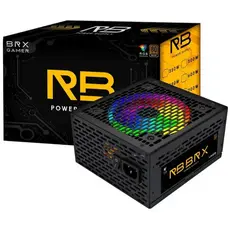 **Fonte ATX 650W Rainbow RGB Automática BRX 80 Plus Bronze**  Vendo fonte de alimentação BRX Rainbow RGB 650W, modelo co