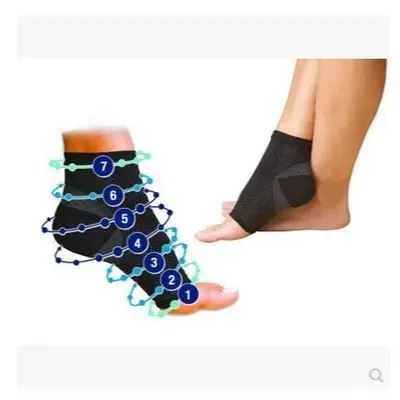 Meias Compressão Alívio Dores Nos Pés Fascite Plantar, projetadas para proporcionar conforto e suporte