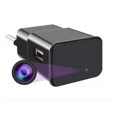 Câmera Espiã Full Hd Carregador De Celular Wifi