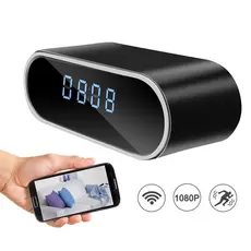 Relógio Espião Wi-fi Com Câmera Oculta Mini Camera Espião Preto