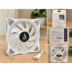 Ventoinha Gamer Rise Mode Galaxy G1-S LED 120mm Branca Fan para Gabinete