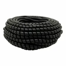 Protetor de Mangueira para Lavadora de Alta Pressão 1/4″ – Mola Espiral Preta de Proteção
