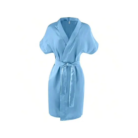 Robe De Cetim Elegante Noiva Madrinha