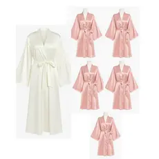 Robes de Cetim Luxuosos – Conforto e Elegância para o Seu Dia