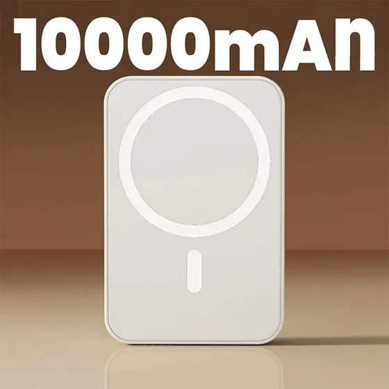 Carregador Portátil Indução para iPhone/Android Magsafe Sem fio Bateria Carga 10000mAH/5000mah/3000mAH