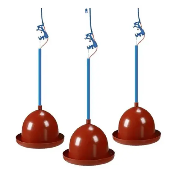 Kit 3 Unidades Bebedouro Frango Aves Galinha Pendular Automático