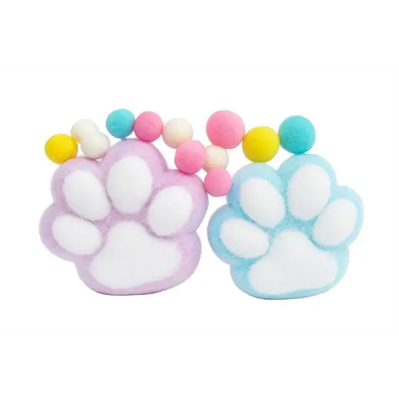 Patinha Cachorro Taba Squishy Brinquedo Fidget Antistress 2unidades